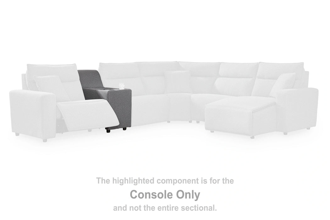 Modmax II 5-Piece Reclining Sectional with Consoles - Dream Home Furniture & Mattress (Waite Park, MN)