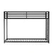 Rothwell Metal Bunk Bed Twin/ Full - Dream Home Furniture & Mattress (Waite Park, MN)