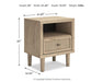 Cielden Nightstand - Dream Home Furniture & Mattress (Waite Park, MN)