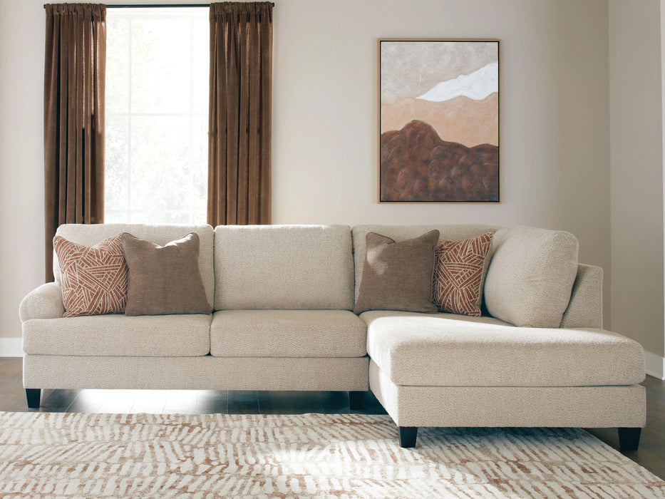 Steelwater Retreat Sectional with Chaise - Dream Home Furniture & Mattress (Waite Park, MN)