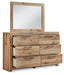 Hyanna Dresser and Mirror - Dream Home Furniture & Mattress (Waite Park, MN)