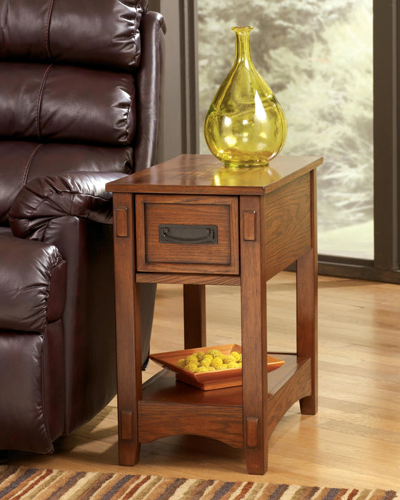 Breegin Chairside End Table - Dream Home Furniture & Mattress (Waite Park, MN)