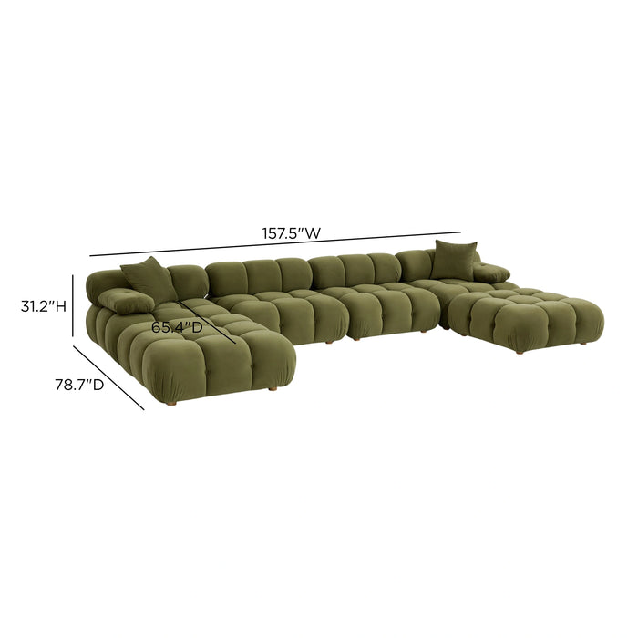 Calliope 6-Piece U-Sectional