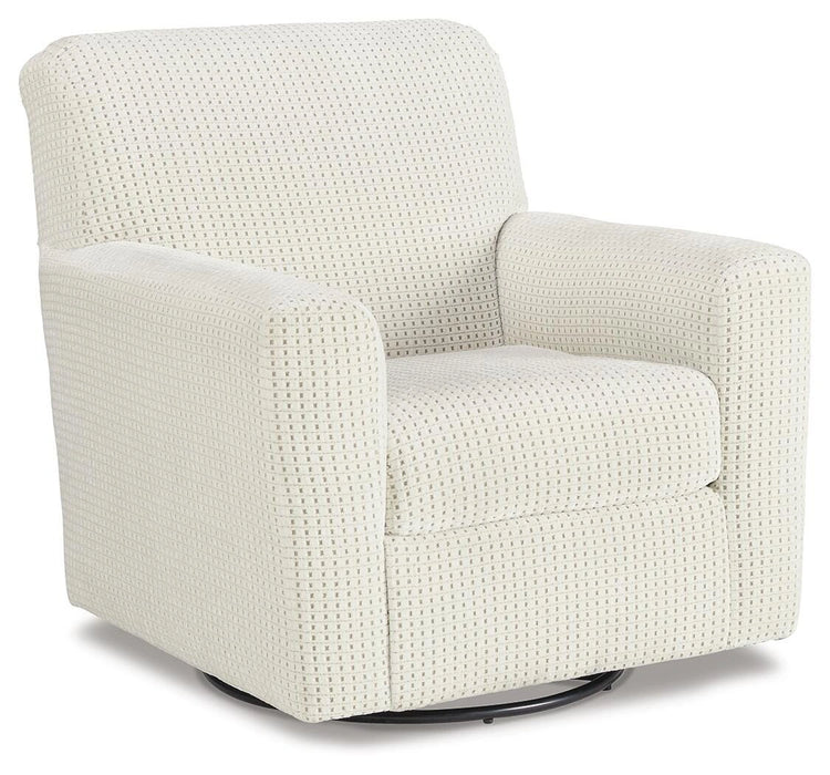 Herstow Swivel Glider Accent Chair - Dream Home Furniture & Mattress (Waite Park, MN)