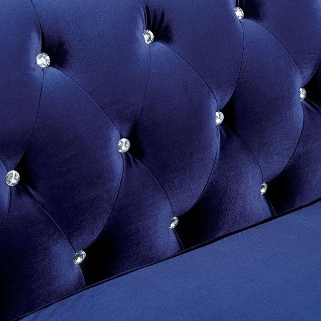 Jolanda Chair Blue & Grey - Dream Home Furniture & Mattress (Waite Park, MN)