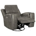 Brickston Triple Power Swivel Glider Recliner - Dream Home Furniture & Mattress (Waite Park, MN)
