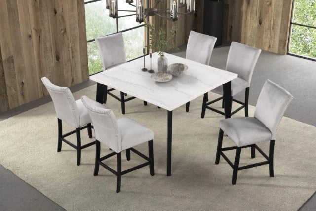 Sabro Square Counter Ht. Table - Dream Home Furniture & Mattress (Waite Park, MN)