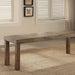 Colettte 58" Small Bench - Dream Home Furniture & Mattress (Waite Park, MN)