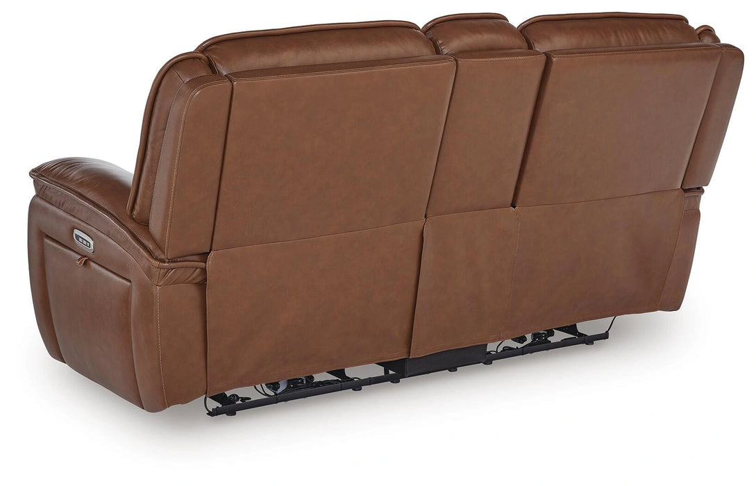Healy Pier Power Reclining Loveseat with Console - Dream Home Furniture & Mattress (Waite Park, MN)