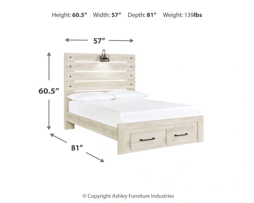 Cambeck Bed with 2 Storage Drawers - Dream Home Furniture & Mattress (Waite Park, MN)