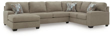 Newellen Sectional with Chaise - Dream Home Furniture & Mattress (Waite Park, MN)