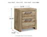 Hyanna Nightstand - Dream Home Furniture & Mattress (Waite Park, MN)