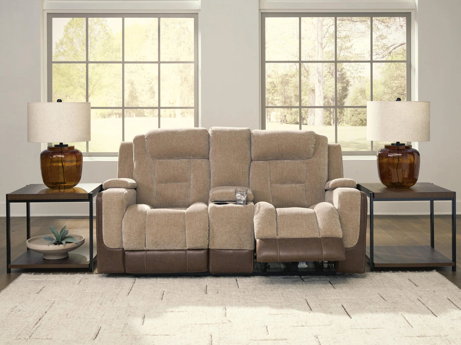 Mixed Motion Loveseat - Dream Home Furniture & Mattress (Waite Park, MN)