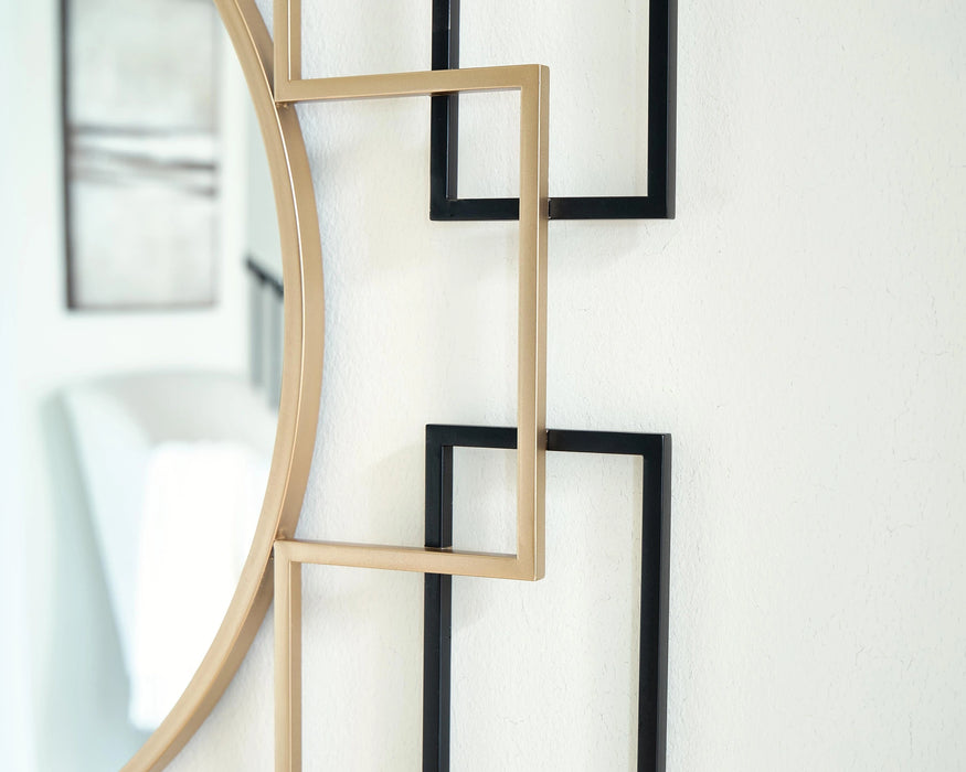 Oceanal Accent Mirror - Dream Home Furniture & Mattress (Waite Park, MN)