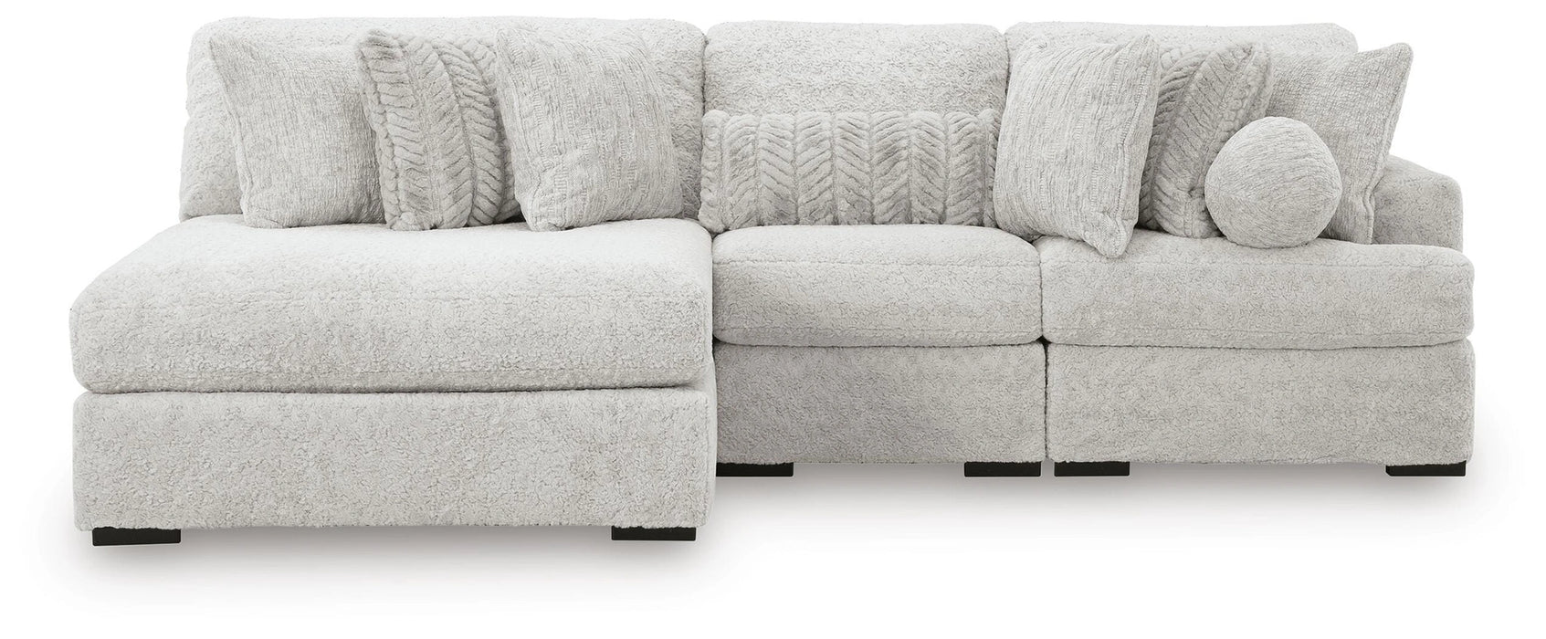 Cuddle Plush Sectional with Chaise - Dream Home Furniture & Mattress (Waite Park, MN)