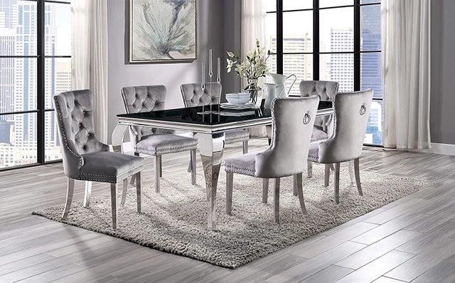 Neuveville 7 Pc Dining Table Set - Dream Home Furniture & Mattress (Waite Park, MN)