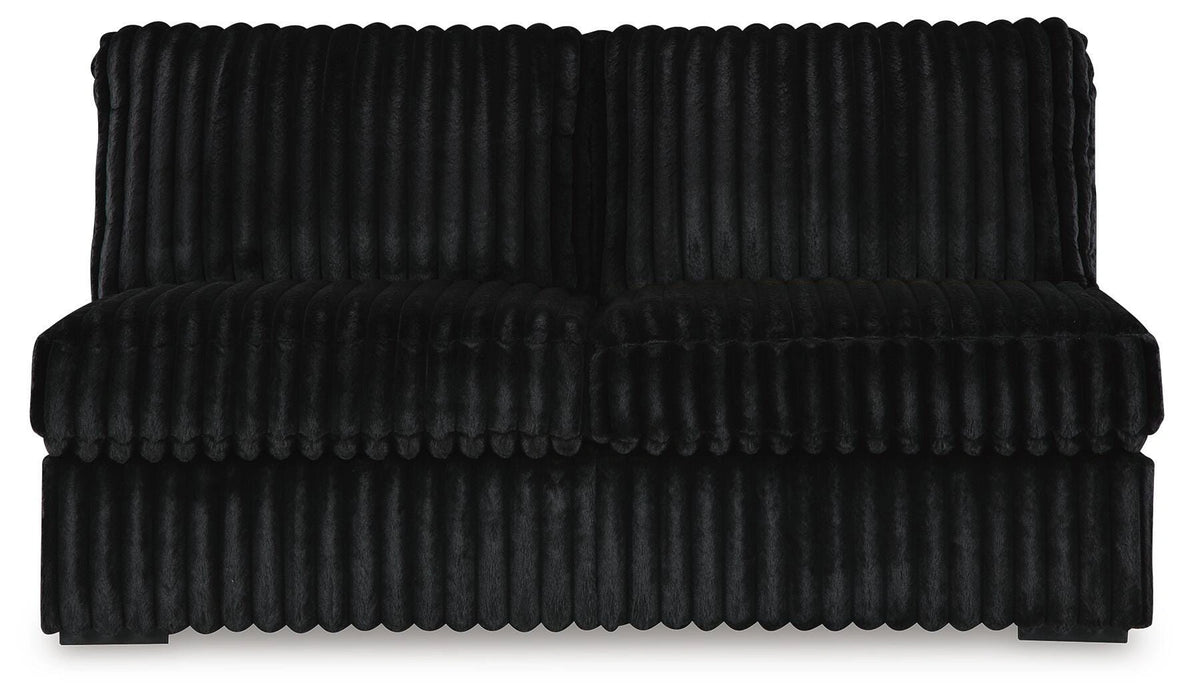 Midnight-Madness Sectional with Chaise - Dream Home Furniture & Mattress (Waite Park, MN)