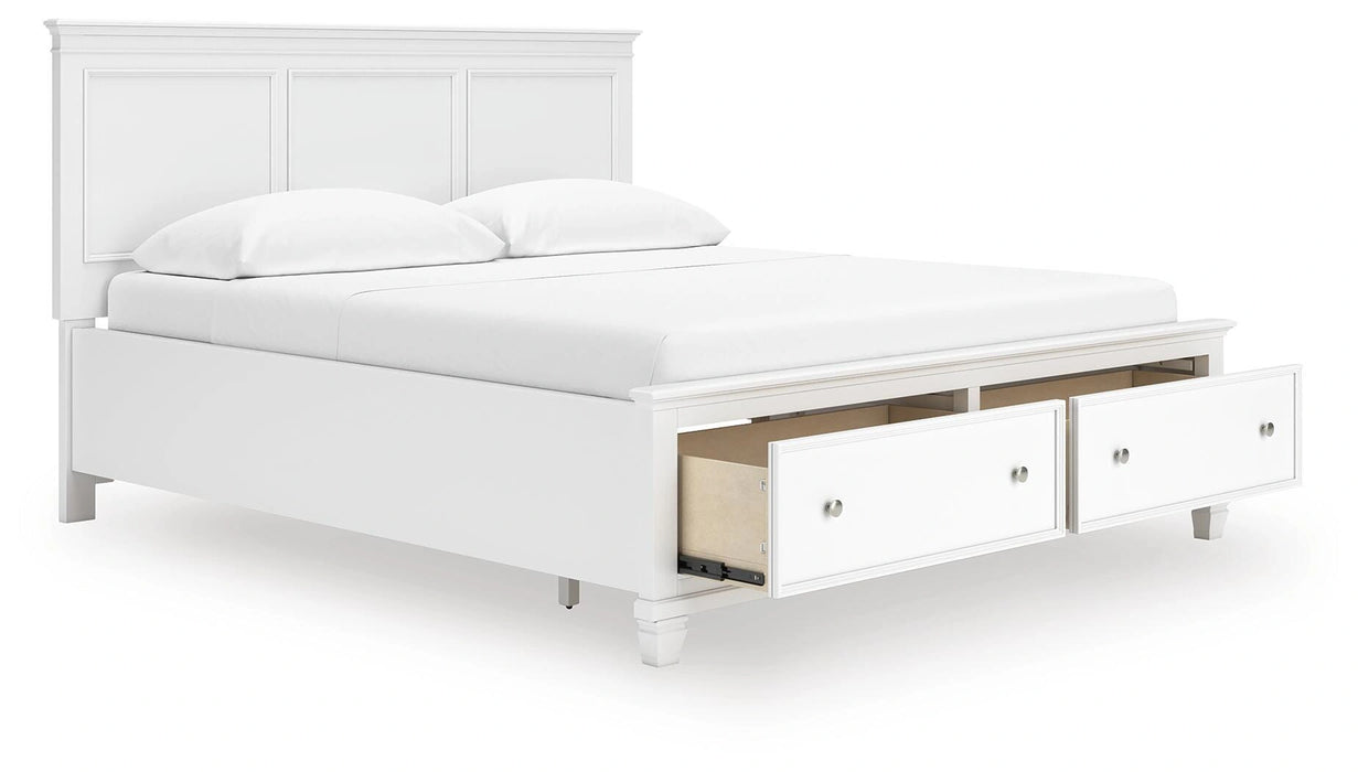 Fortman Panel Storage Bed - Dream Home Furniture & Mattress (Waite Park, MN)