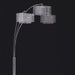 TINA Arch Lamp, Hanging Crystal - Dream Home Furniture & Mattress (Waite Park, MN)