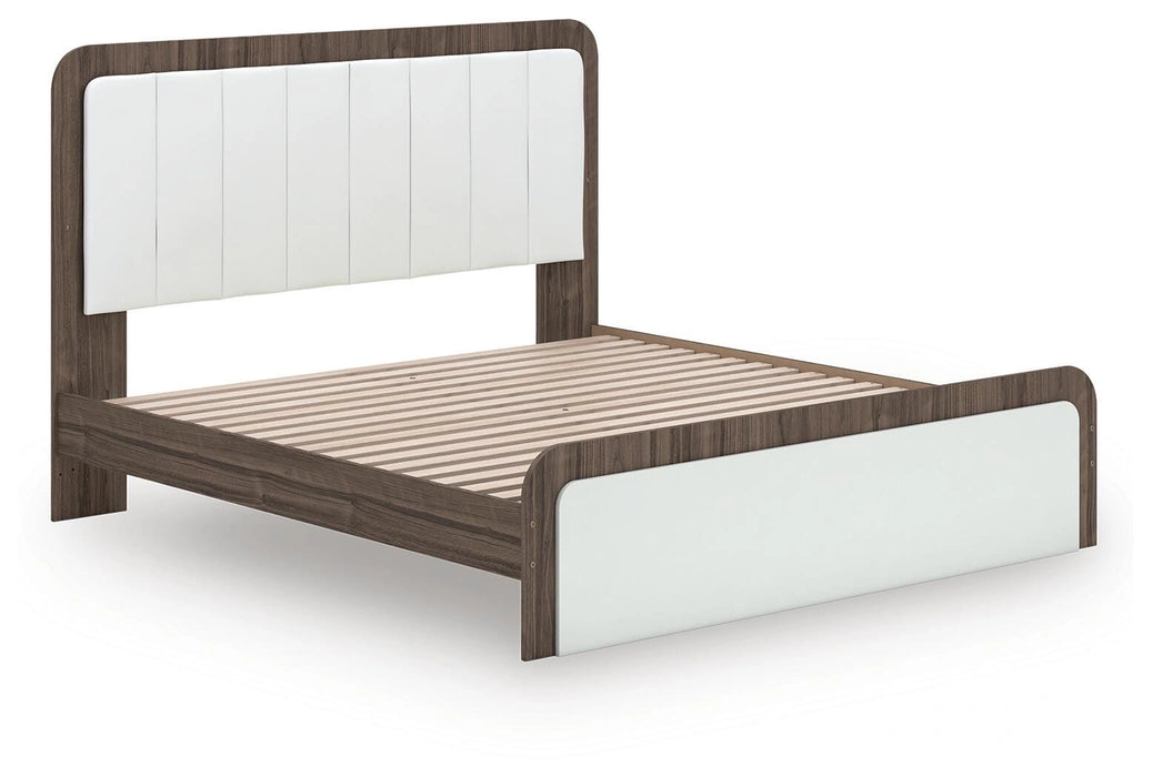 Kendanport Upholstered Bed - Dream Home Furniture & Mattress (Waite Park, MN)
