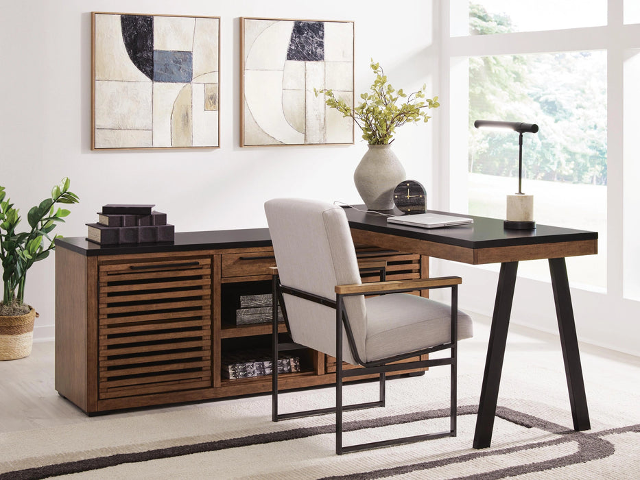 Kallari Credenza with Desk Return - Dream Home Furniture & Mattress (Waite Park, MN)