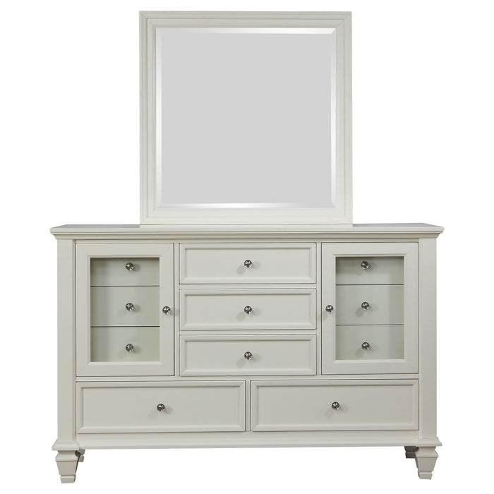 Sandy Beach Dresser with Mirror