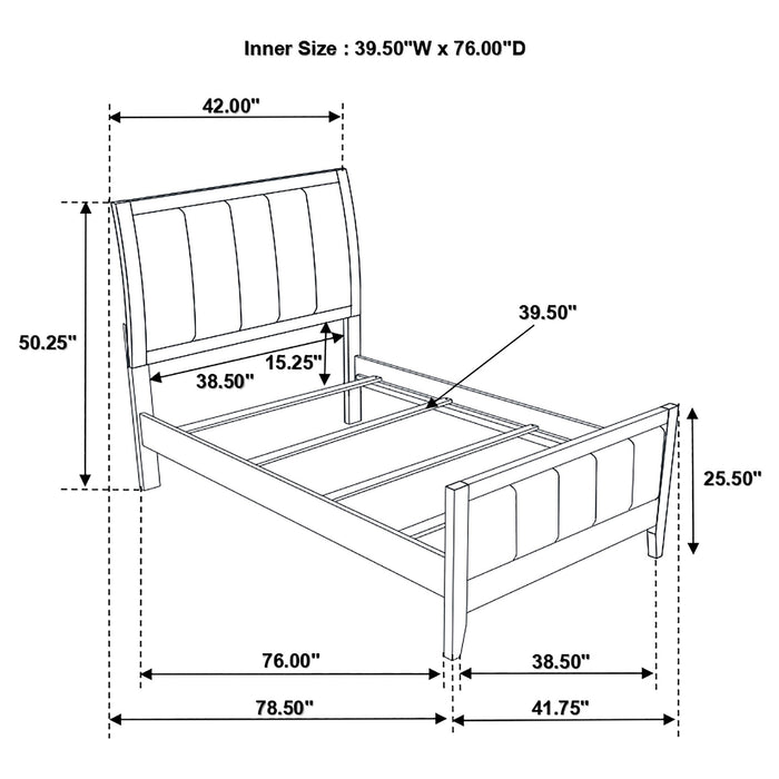 Carlton Panel Bed