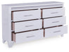 Jarlee Dresser and Mirror - Dream Home Furniture & Mattress (Waite Park, MN)
