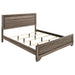Kauffman California King, E.king, & Queen Panel Bed Washed Taupe - Dream Home Furniture & Mattress (Waite Park, MN)