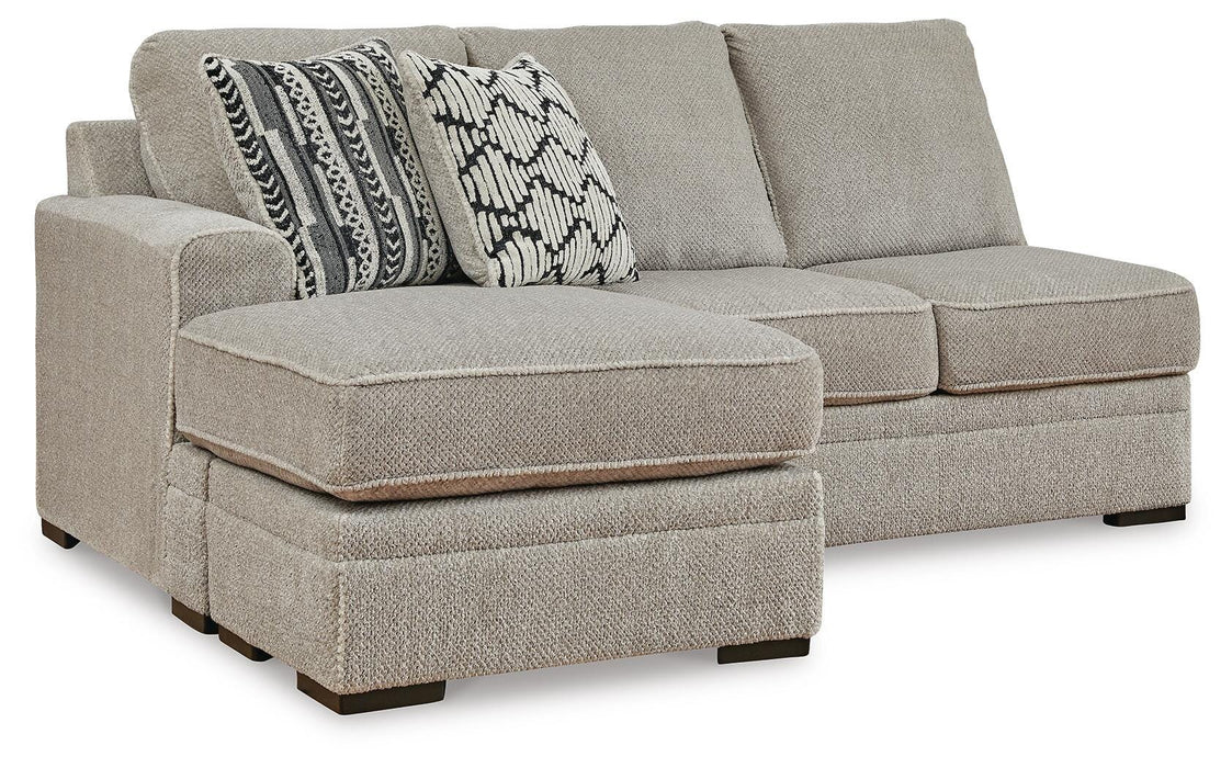 Calnita Sectional with Chaise - Dream Home Furniture & Mattress (Waite Park, MN)