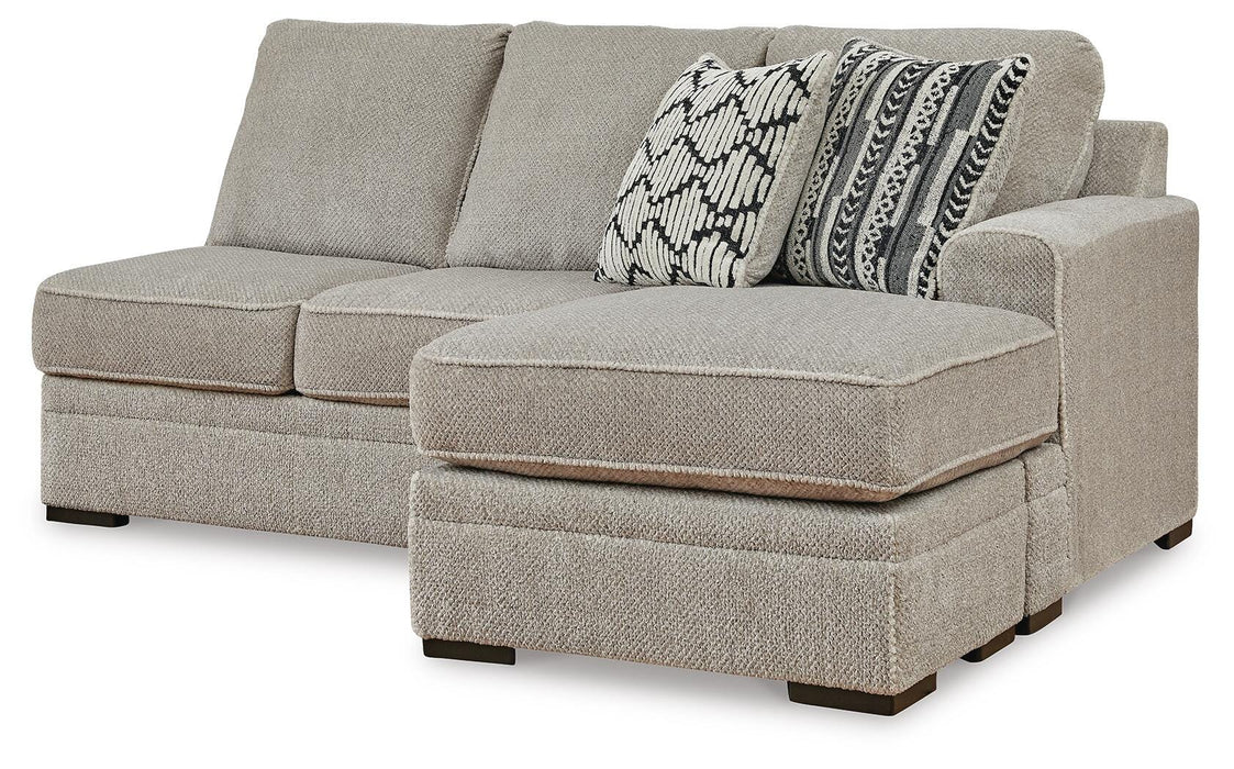 Calnita Sectional with Chaise - Dream Home Furniture & Mattress (Waite Park, MN)