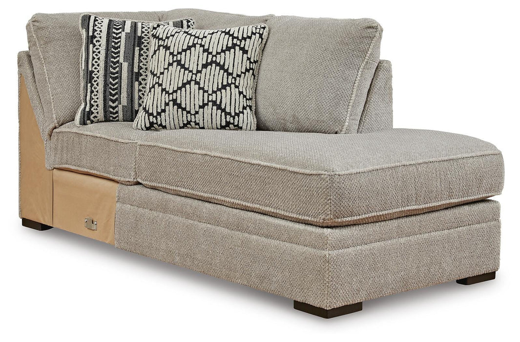 Calnita Sectional with Chaise - Dream Home Furniture & Mattress (Waite Park, MN)
