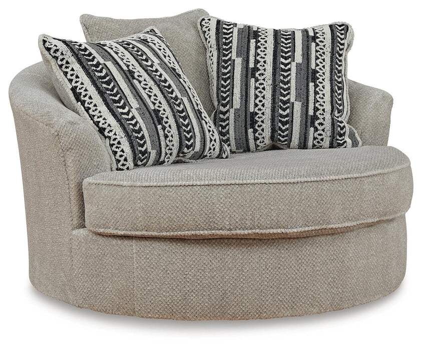 Calnita Oversized Swivel Accent Chair - Dream Home Furniture & Mattress (Waite Park, MN)
