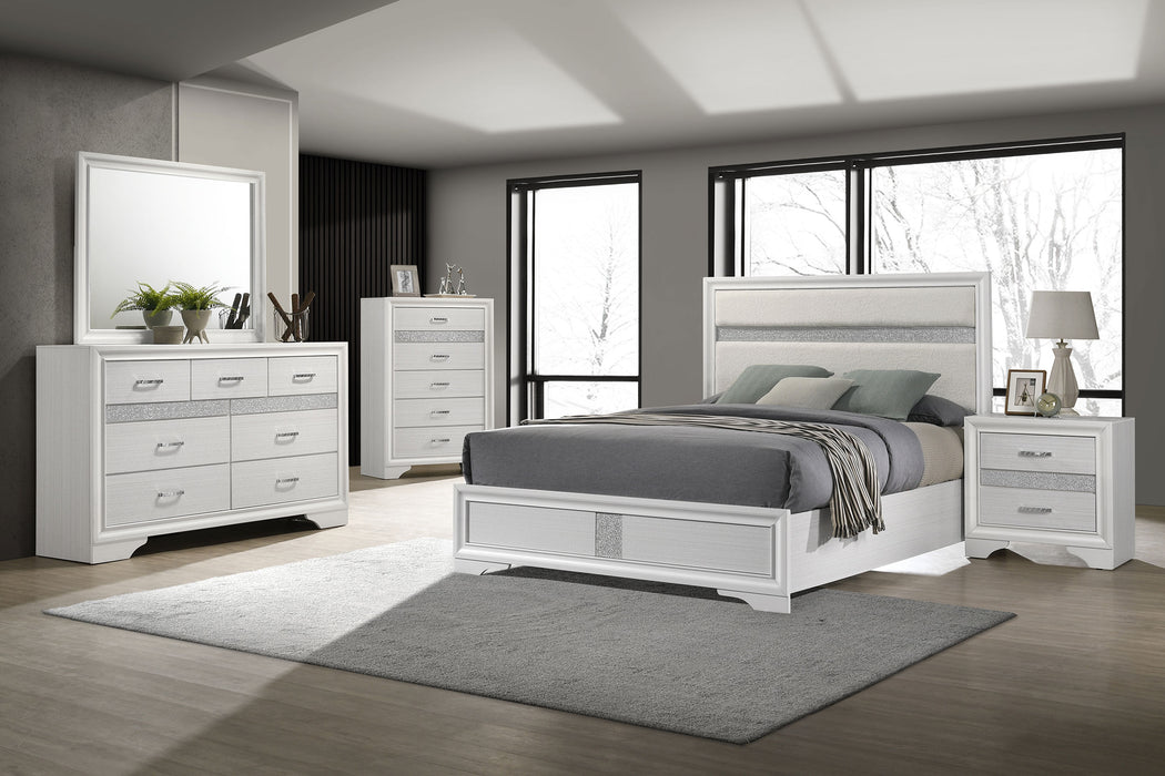Miranda Eastern King Bed - Dream Home Furniture & Mattress (Waite Park, MN)