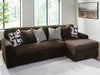 Midnight-Madness Sectional Sofa with Chaise - Dream Home Furniture & Mattress (Waite Park, MN)