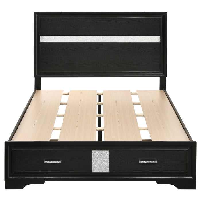 Miranda Panel Platform Storage Bed