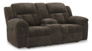 Frohn Reclining Loveseat with Console - Dream Home Furniture & Mattress (Waite Park, MN)