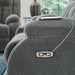 Observation Power Reclining Sofa with Drop Down Table - Dream Home Furniture & Mattress (Waite Park, MN)