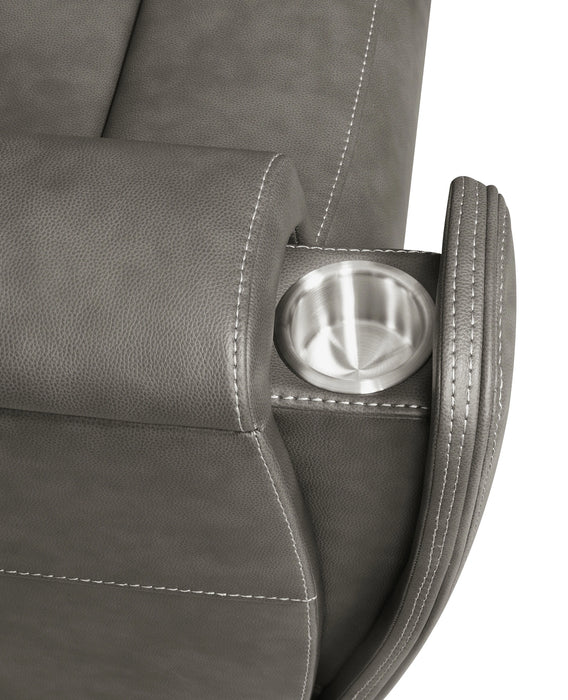 Brickston Triple Power Swivel Glider Recliner - Dream Home Furniture & Mattress (Waite Park, MN)