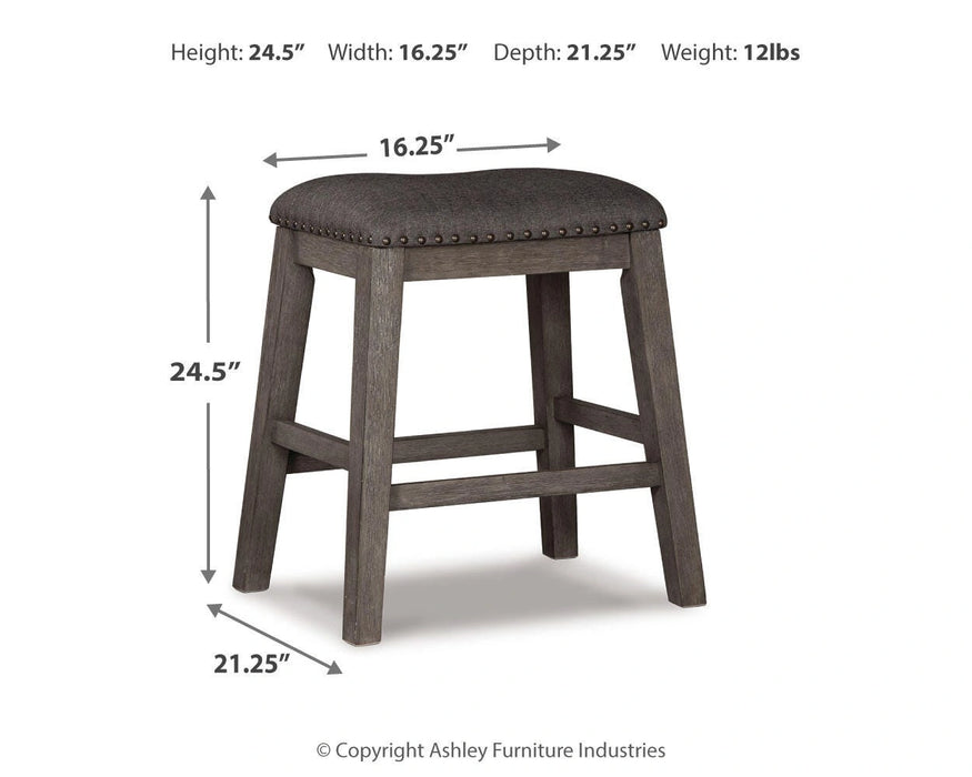 Caitbrook Counter Height Upholstered Bar Stool - Dream Home Furniture & Mattress (Waite Park, MN)