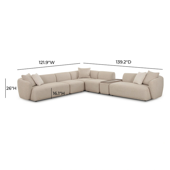 Sylvie 6-Piece Large Sectional
