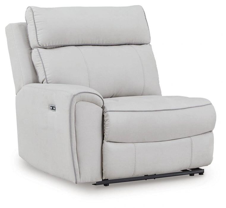 Social Pointe Reclining Sectional with Storage Consoles - Dream Home Furniture & Mattress (Waite Park, MN)