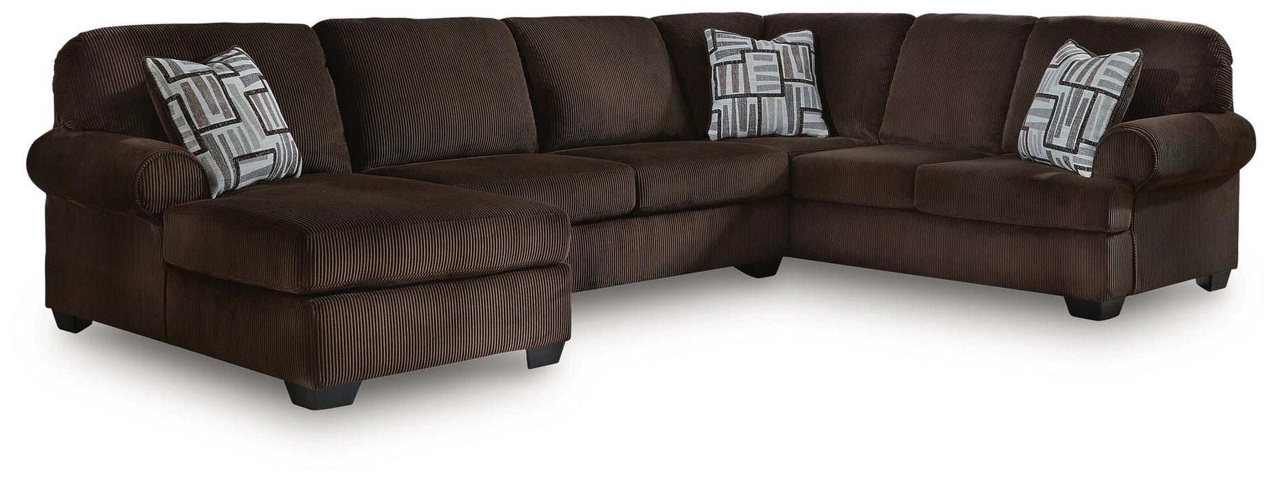 Kimlee Sectional with Chaise - Dream Home Furniture & Mattress (Waite Park, MN)