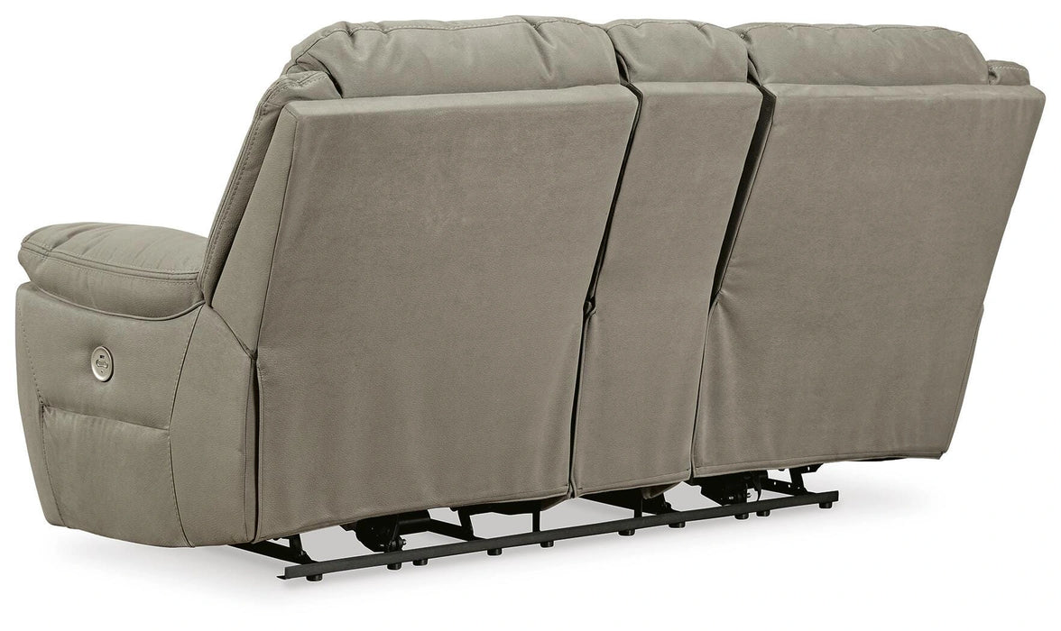 Next-Gen Gaucho Power Reclining Loveseat with Console - Dream Home Furniture & Mattress (Waite Park, MN)