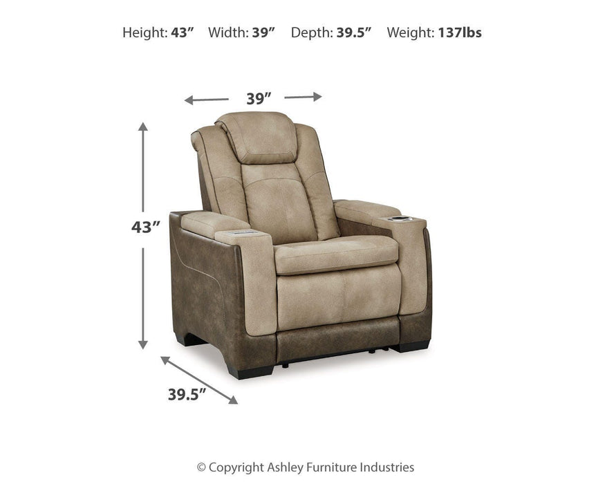 Next-Gen DuraPella Power Recliner - Dream Home Furniture & Mattress (Waite Park, MN)