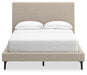 Cielden Upholstered Bed with Roll Slats - Dream Home Furniture & Mattress (Waite Park, MN)