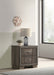 Janine 2-drawer Nightstand Grey image