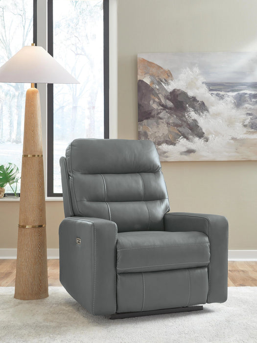 Pennacle Pier Power Recliner - Dream Home Furniture & Mattress (Waite Park, MN)