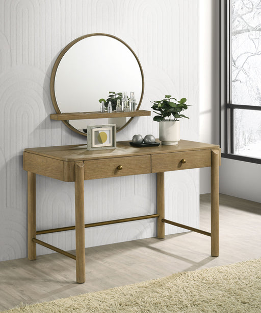 Arini Makeup Vanity Table with Wall Mirror - Dream Home Furniture & Mattress (Waite Park, MN)