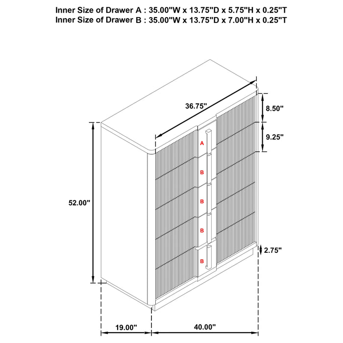 Terrace Chest of Drawers